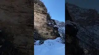 Dersimde bir kış günü anafatma sırtlarından kızımla inerken