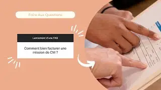 Facturer une mission de CM | 