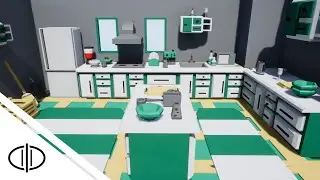 Low Poly Objects - Kitchen & Bathroom Asset Pack | Preview TRAILER