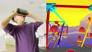 K'NEX Thrill Rides Space Invasion Roller Coaster Building Set with Ride It! App