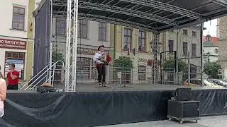 Jakub Szwala z Wierchomli– heligonka, Tydzień Kultury Beskidzkiej, Żywiec 2022r