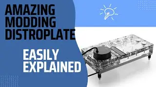 Amazing What A Distroplate Can Look Like In A Computer Liquid Cooling