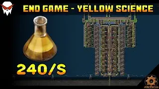 Factorio: Yellow Science T5 Blueprint - End Game (Space Age DLC)