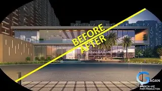 Arch viz Color Grading in After Effects