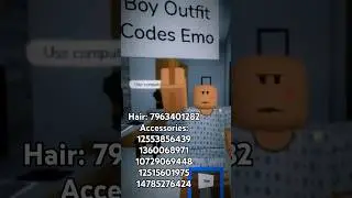 Free Boy Outfit Codes In Brookhaven #fyp #tutorial #roblox #robloxedit #brookhaven #outfit #code