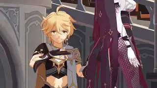 Aether Flexin Rosaria's BUTT | Genshin Impact