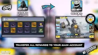COD Mobile | TRANSFER ALL TEST SERVER REWARDS IN YOUR MAIN ACCOUNT | *NO CLICKBAIT* | EASY😱