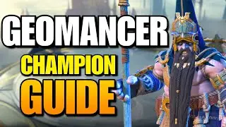 Geomancer Guide: Best Build, Gear & Masteries for an INSANE Boss MELTER! | RAID: Shadow Legends