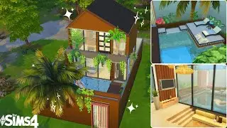 SUMMER VILLA | RENTAL HOUSE FOR SUMMER VACATION | THE SIMS 4 BUILD