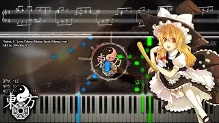 『Playable MIDI / Synthesia Visual』 Touhou 8 - Love-Colored Master Spark (Marasy ver.)
