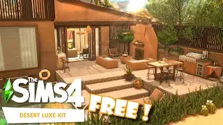 DESERT LUXE KIT || FREE  || The Sims 4  Speed Build - NO CC