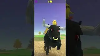 El pollito Pío y el toro bailando en la granja de Zenón!!! #Shorts