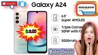A24 SAMSUNG GALAXY 2024 ABRIENDO BOX , UNBOXING ,ESTO TRAE , DENTRO SIRVE PARA GAMERS ? ANDYS UNLOCK