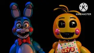 Toy Bonnie and Toy Chica Sing FNAF Song (SUS Version)