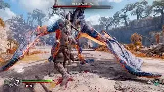 God of War Ragnarok- The Everlasting Dragon NO DAMAGE NG+ GMGOW Lvl 1 Sparta Set W/ All Burdens