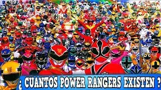 TODOS LOS POWER RANGERS DE LA HISTORIA  1993-2020