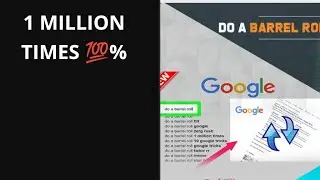 Do A Barrel Roll 1 Million times | Do A Barrel Roll