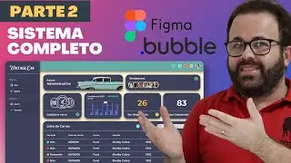 Bubble + Figma -  Sistema ERP  completo - Parte 2 - Efeito Blur Tela Login