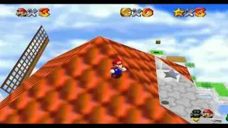 Super Mario 64 - Star Road - walkthrough Sky Land Resort
