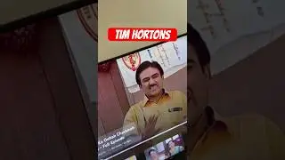Shocking Tim Hortons Towel 😱😱😱😱 #timhortons #tarakmehtakaultachashma #tarakmehta