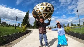 The World’s Largest Egg in Canada || The Pysanka