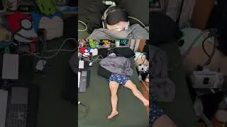 #timelapse #Sleepstream August 24, 2024 SLEEP APNEA TREATMENT 8 hours of sleep in 1 min
