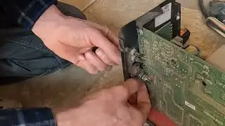 Замена панельной розетки на инверторном аппарате Ресанта