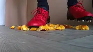 sooccer cleats crush pumpkin