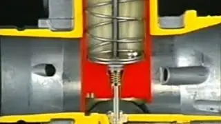 HOW MOTORCYCLE CARBURETOR WORKING ANIMATION