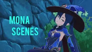 Mona Scenepack | Genshin Impact 1080p