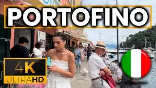 PORTOFINO 🇮🇹 1 Hour | Walking Tour - 4K60fps
