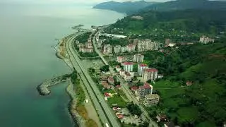Rize Fındıklı Merkez Drone Çekimi