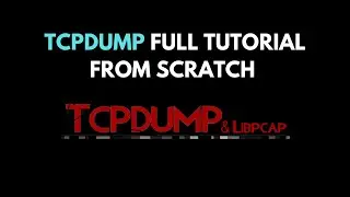TCPDUMP full tutorial from scratch | 