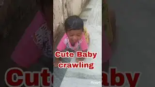 #cute baby crawling