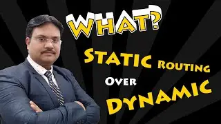Static Routing Over Dynamic Routing | See what happened | CCNA | Tech Guru Manjit English