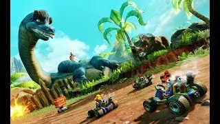 CTR, unas carreras y presumir el premio del Gran Prix
