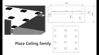 Place Ceiling family -Revit Tutorial