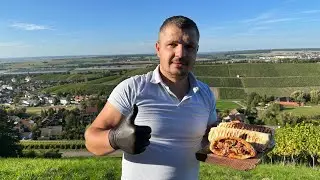 I couldn‘t resist after roasting the meat/Я не удержался после запекания мяса. 🏕️ #recommended