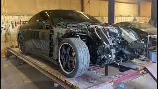 PUTTING GTR ON FRAME MACHINE