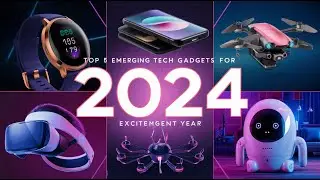 🚀 Top 5 Emerging Tech Gadgets You Need to Know About in 2024 🛠️
