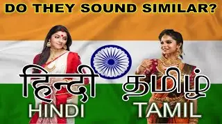 Indian languages comparison: Hindi vs Tamil | Do they sound similar? | Verbale Mondo