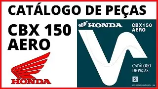 CBX 150 AERO - CATÁLOGO DE PEÇAS - 1989 à 1992
