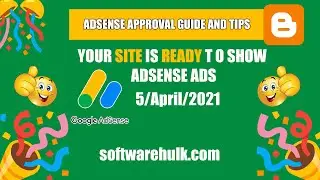#GoogleAdsense How To Google Adsense Approval For Blogger Website | Adsense Approve Kaise Kare 2021