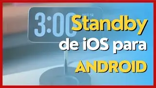 Como Tener Modo Espera de iPhone iOS 17 en android 2024