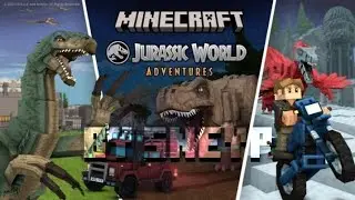 Jogando a nova dlc de jurassic world adventure 🦖