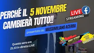LIVE il 5 novembre cambierà tutto