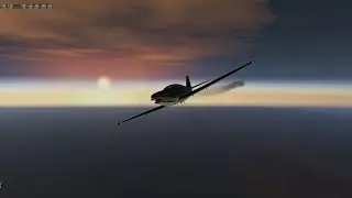 X Plane 11.50 v9 Глазго (KGGW) - Лас Вегас (KLAS). Очередной тест.