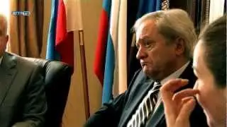 Визит  в ДГТУ Главы  ЕС в РФ (Золотая лента)