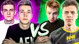 WE PLAY 2X2 WITH EVELONE VS AUNKERE & StRoGo (CS:GO)