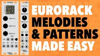 Eurorack Melodies & Musical Patterns MADE EASY // Sebsongs Odds & Euclidean